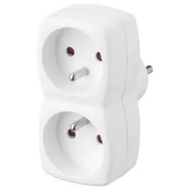 ikea-koppla-adapter-2-gniazdka-bialy