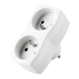 ikea-koppla-adapter-2-gniazdka-bialy-waga-z-opakowaniem-0-11-kg