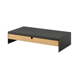 ikea-elloven-podstawka-pod-monitor-szuflada-czarny