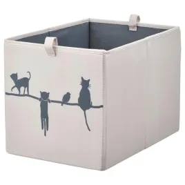 ikea-barndrom-pudelko-kosz-koty-26x37x26-cm