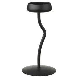 ikea-silverparon-swiecznik-na-swiece-kolumnowa-wysoki-czarny-24-cm