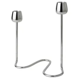 ikea-silverparon-swiecznik-na-2-swiece-srebrny-20-cm