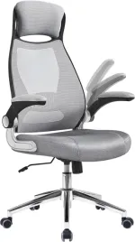 ergonomiczny-fotel-biurowy-mesh-regulowany-podporki-szary