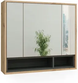 szafka-lazienkowa-z-lustrem-80-cm-wiszaca-dab-artisan-antracyt