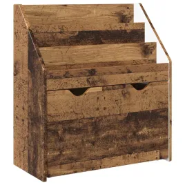 biblioteczka-dla-dzieci-stare-drewno-60-x-295-x-69-cm