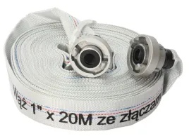 waz-strazacki-parciany-do-wody-szamba-1-cal-20m-z-szybkozlaczami-do-pompy