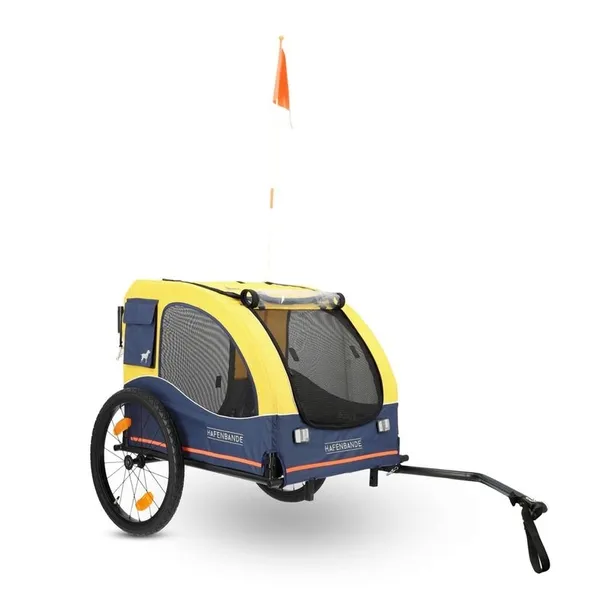 HAFENBANDE Przyczepka Rowerowa Jogger dla Psa Cabby L 155x74x103cm do 45kg