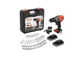 black-and-decker-18v-impact-drill-with-2-x-18v-2-0ah-batteries-with-charge-s